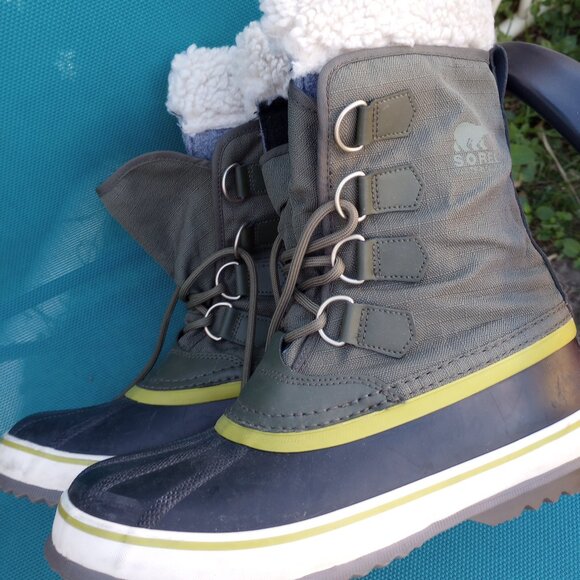 SOREL Winter Carnival Boot Blue 8.5 - Picture 1 of 6